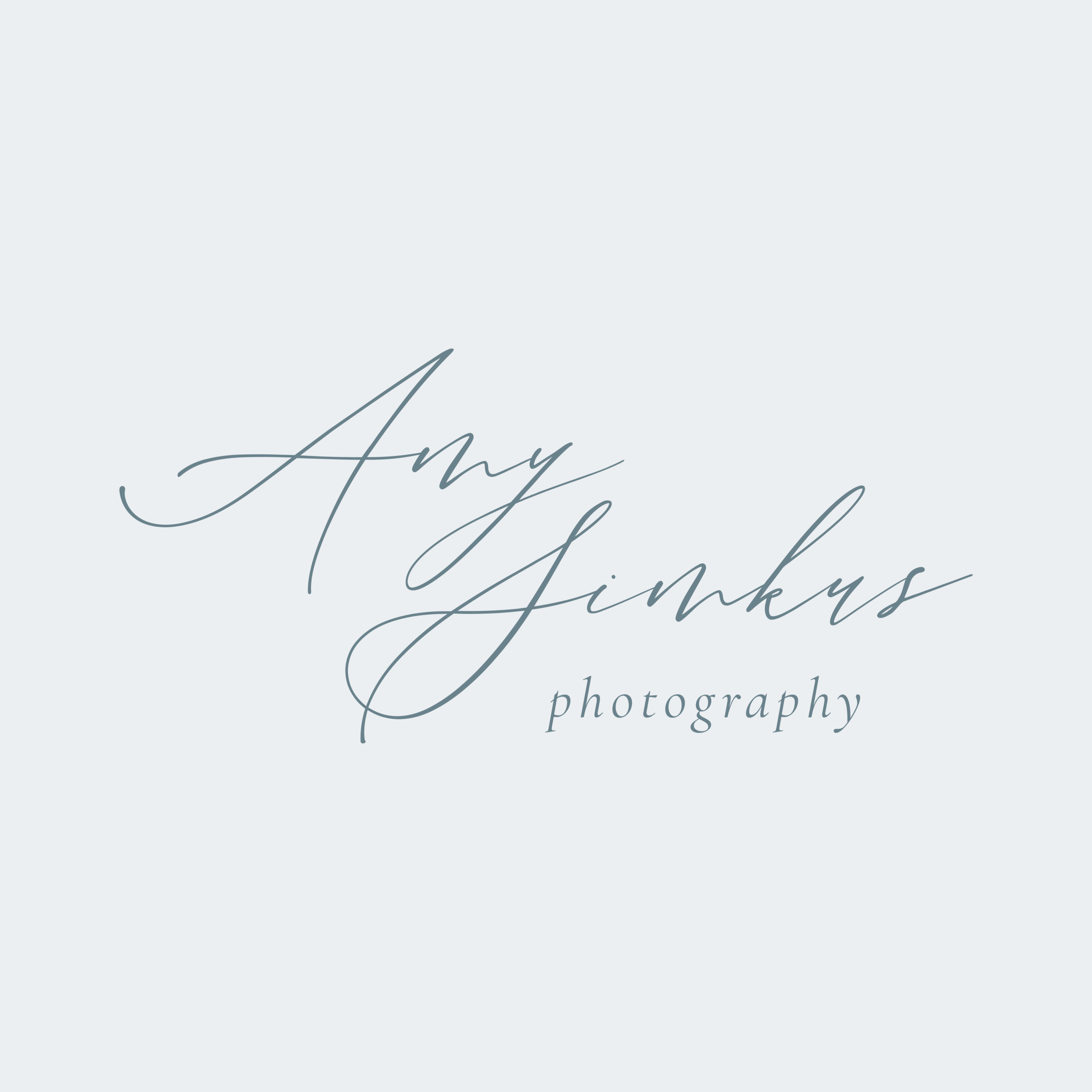 Amy Simkus Photography's primary logo - brand and website design