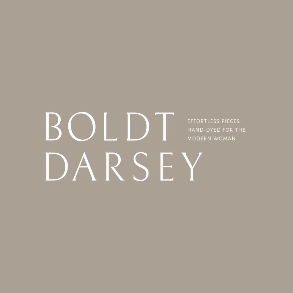 Primary logo mark and tagline for Boldt Darsey