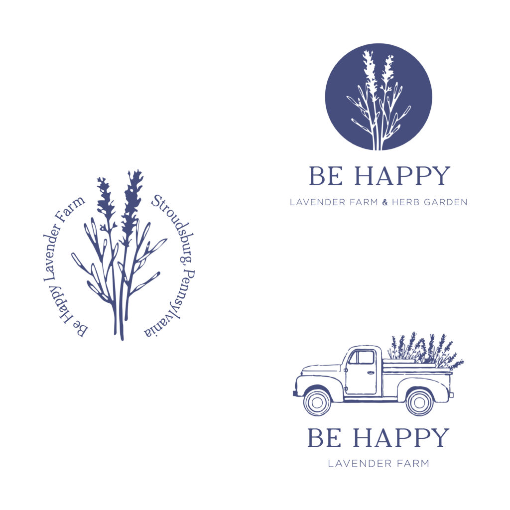Brand marks for Be Happy Lavender Farm