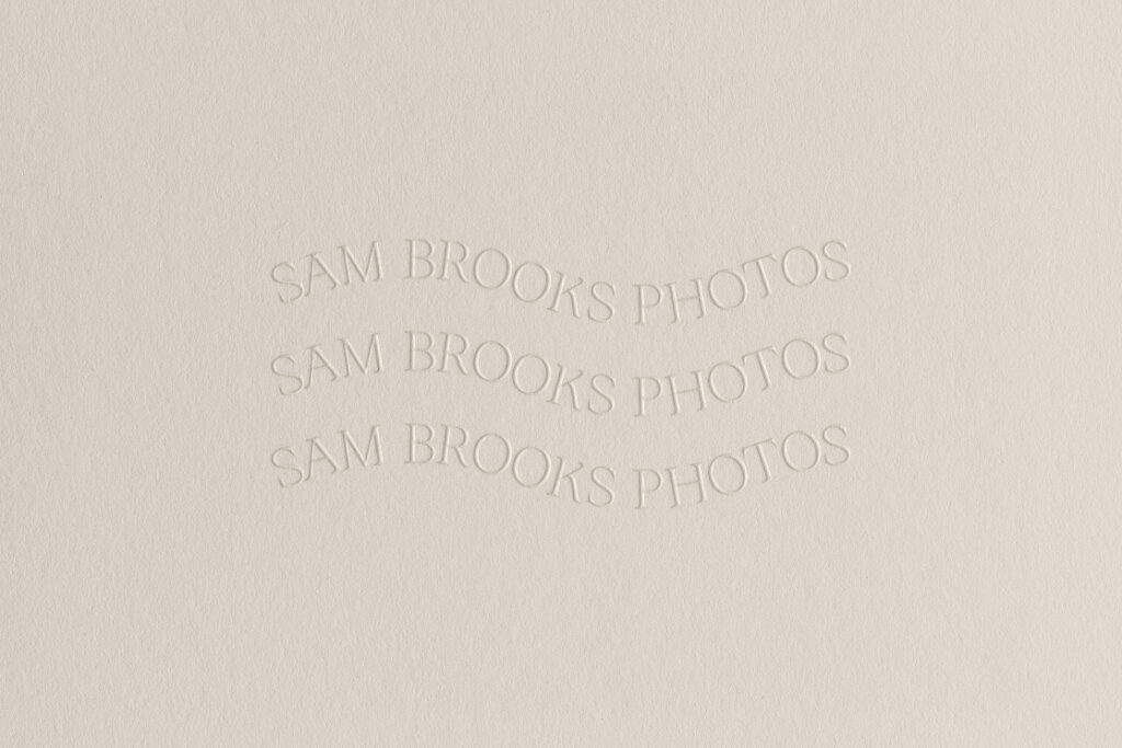 Sam Brooks Photos custom branding
