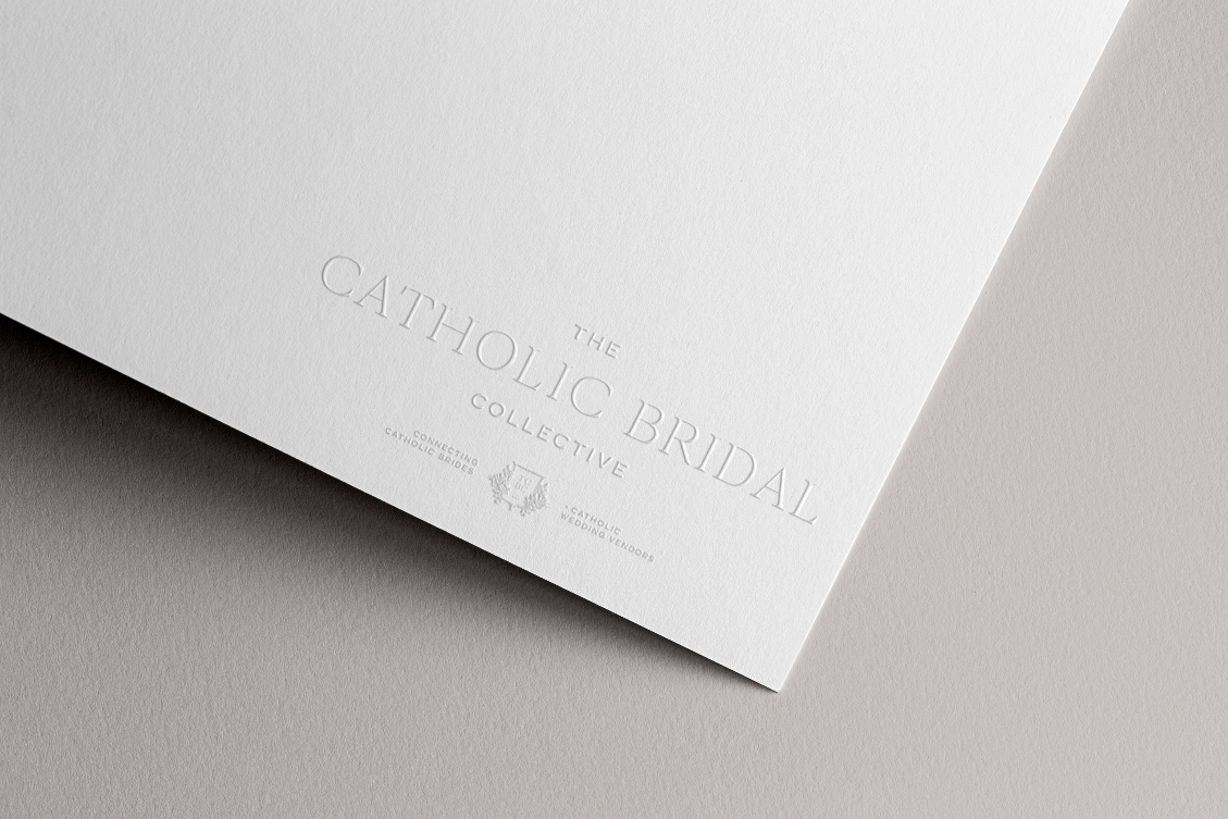 custom brand and catholic website design for TCBC