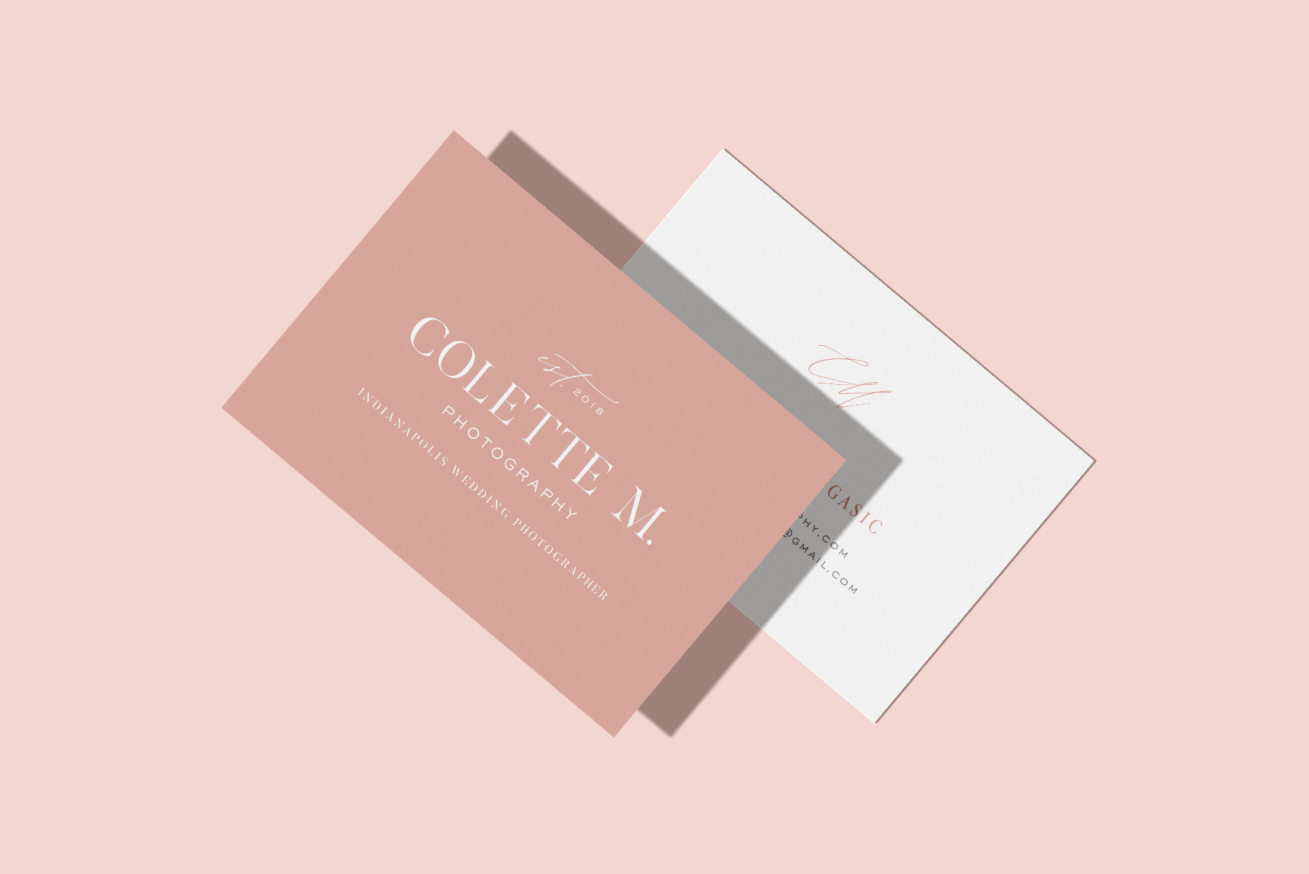 photography brand for Colette M Photography