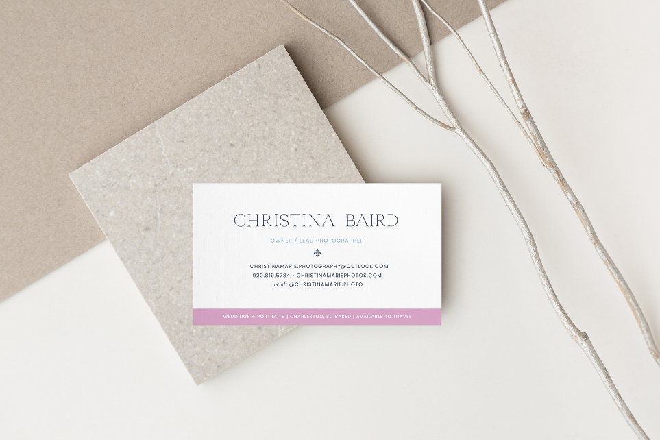 brand for Christina Marie Photography
