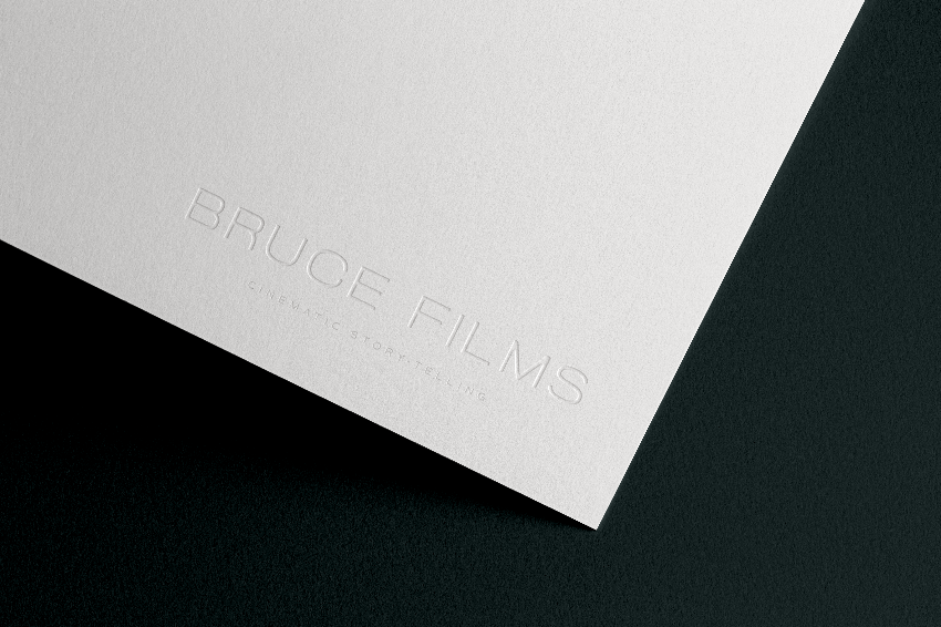 Brand Identity for Bruce Films