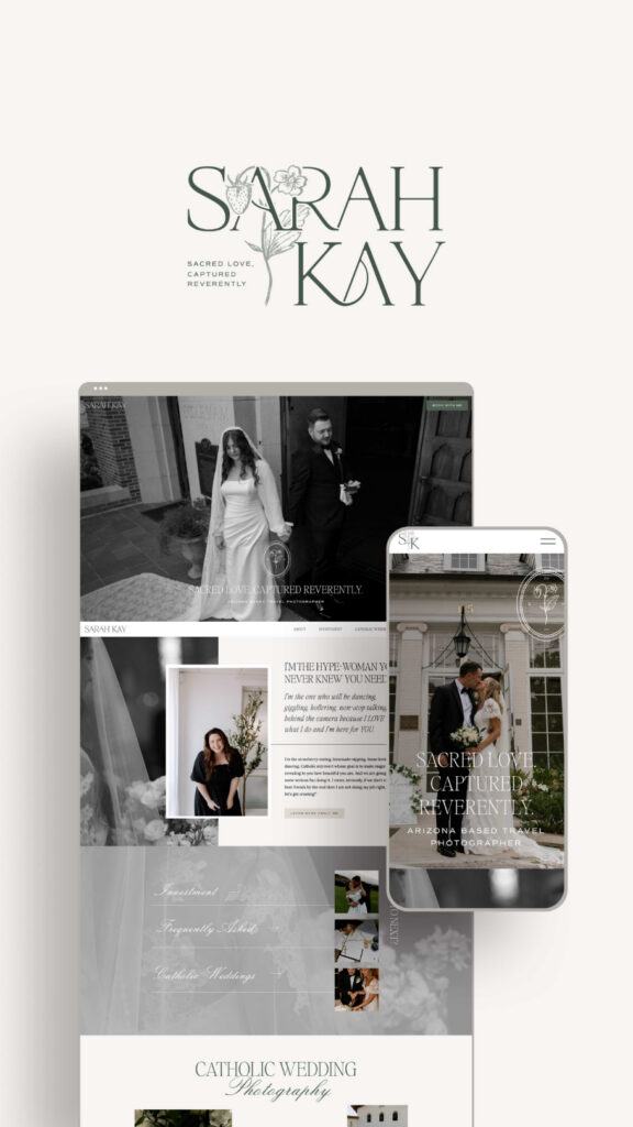 Sarah Kay Photography Website Design